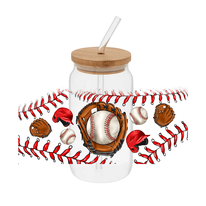 Loud Baseball Mom – Printed Libby Wrap (9.5" x 4.3" UV DTF) - Vinyl Creation Supply