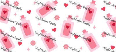 Love Potion– Printed Libby Wrap (9.5" x 4.3" UV DTF) - Vinyl Creation Supply