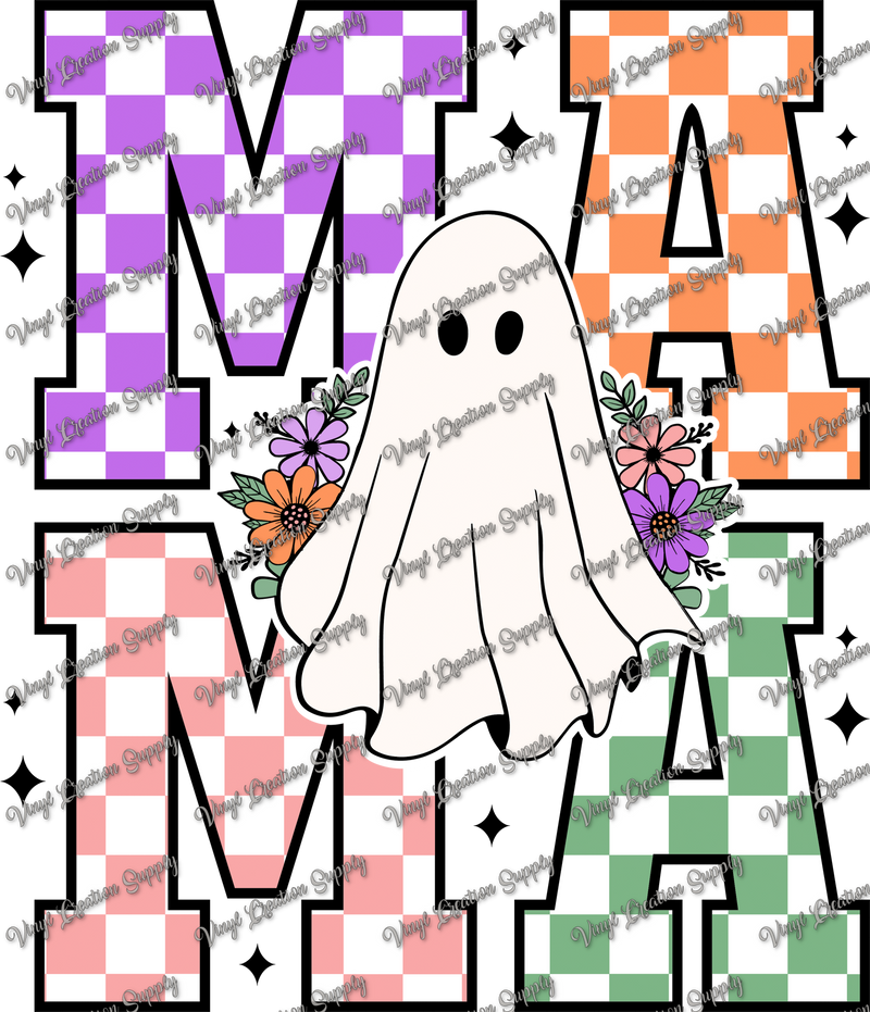 Mama Checkered Ghost