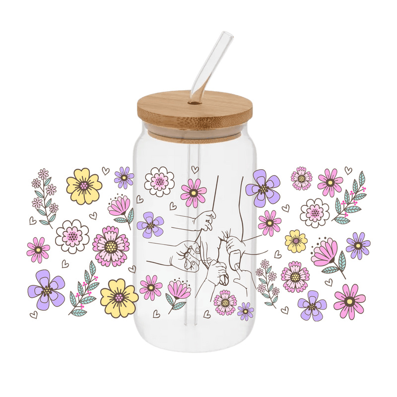 Mama Hand 2 – Printed Libby Wrap (9.5" x 4.3" UV DTF) - Vinyl Creation Supply