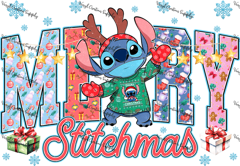 Merry Stitchmas - Vinyl Creation Supply
