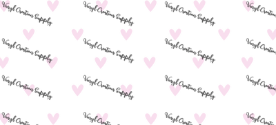 Mini Hearts– Printed Wrap - Vinyl Creation Supply