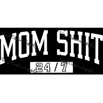 Mom 247 White - Vinyl Creation Supply