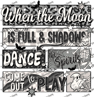Moon is Full - Vinyl Creation Supply
