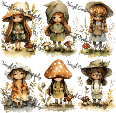 Mushrooms 1 - Vinyl Creation Supply