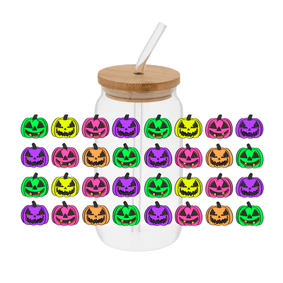 Neon Pumpkins – Printed Wrap - Vinyl Creation Supply