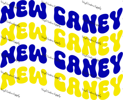 New Caney x4 Wave - Vinyl Creation Supply