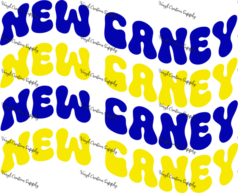 New Caney x4 Wave - Vinyl Creation Supply