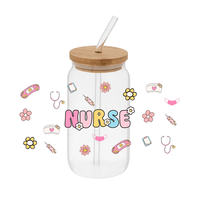 Nurse Wrap – Printed Libby Wrap (9.5" x 4.3" UV DTF) - Vinyl Creation Supply