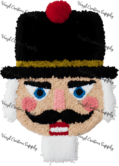 Nutcracker Face Crochet - Vinyl Creation Supply