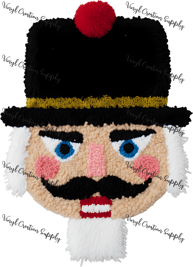 Nutcracker Face Crochet - Vinyl Creation Supply