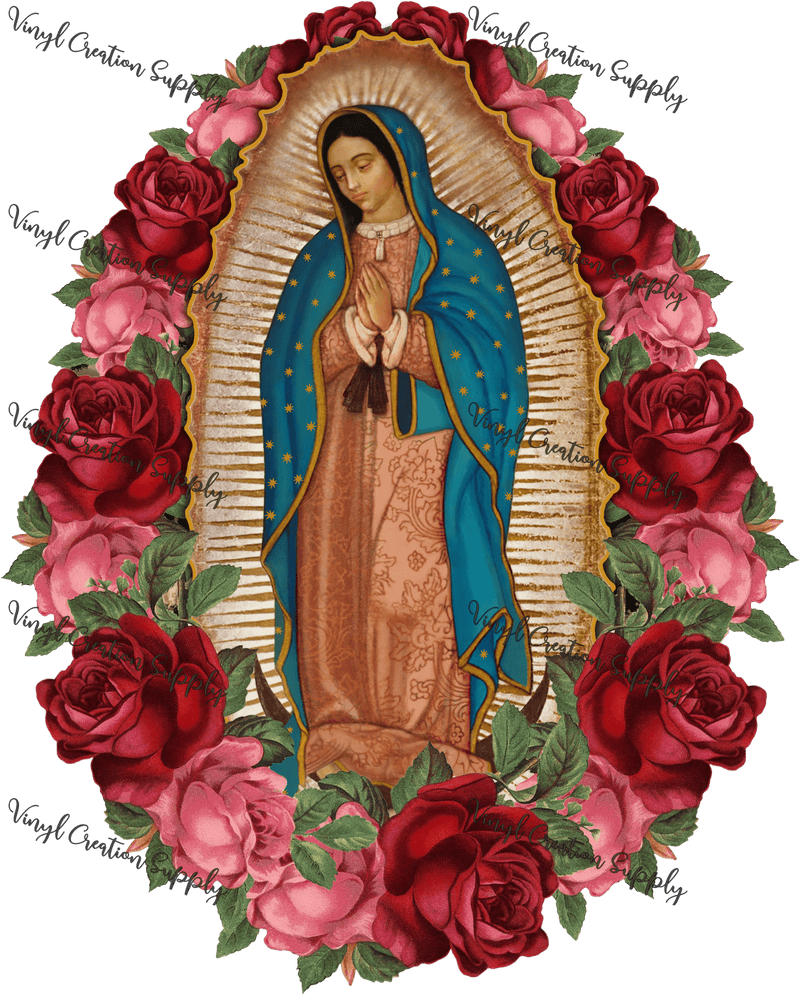 Our Lady of Guadalupe 2 - Vinyl Creation Supply
