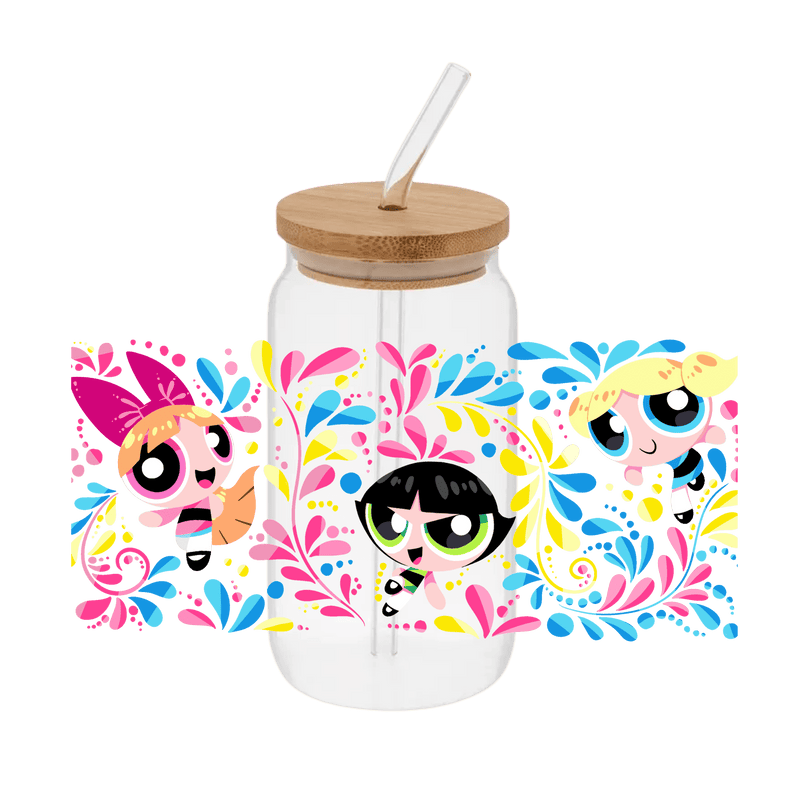 PP Girls Wrap – Printed Libby Wrap (9.5" x 4.3" UV DTF) - Vinyl Creation Supply