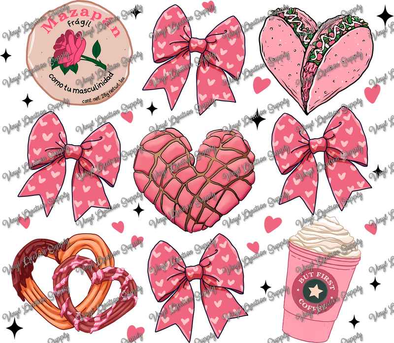 Pandulce Collage Valentine