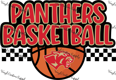 Panthers Basketball - Vinyl Creation Supply