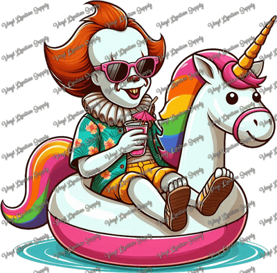 Pennywise Summer Unicorn - Vinyl Creation Supply