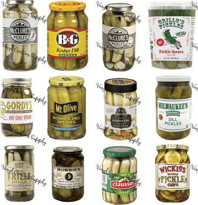 Pickle Collage - Vinyl Creation Supply