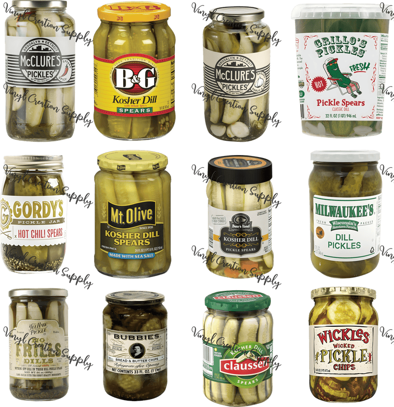 Pickle Collage - Vinyl Creation Supply