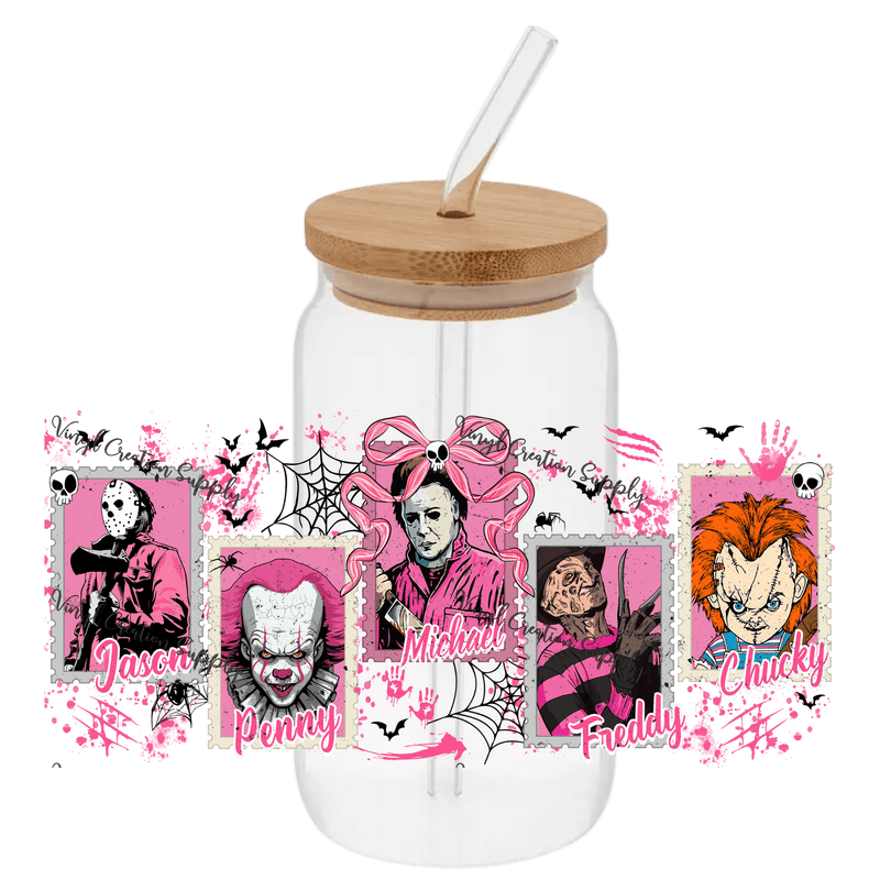 Pink Horror Characters - Vinyl Creation Supply