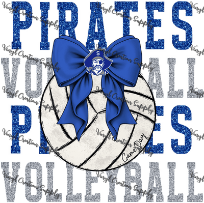 Pirates Volleyball 1 - Vinyl Creation Supply
