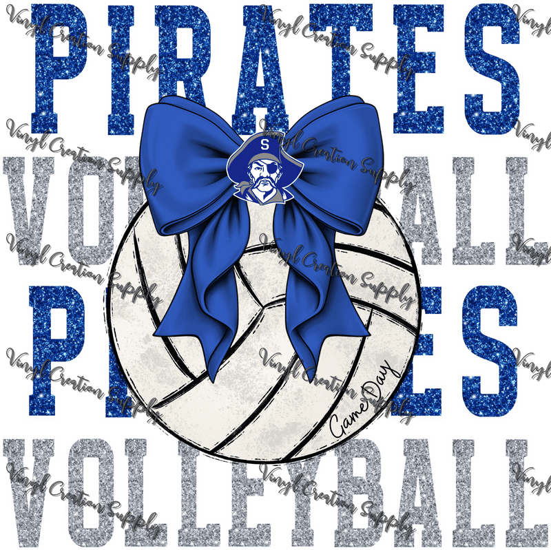 Pirates Volleyball 1 - Vinyl Creation Supply