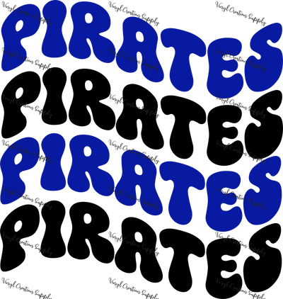 Pirates x4 Wave - Vinyl Creation Supply