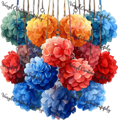 Pom Poms - Vinyl Creation Supply
