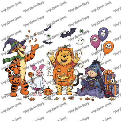 Pooh Halloween - Vinyl Creation Supply