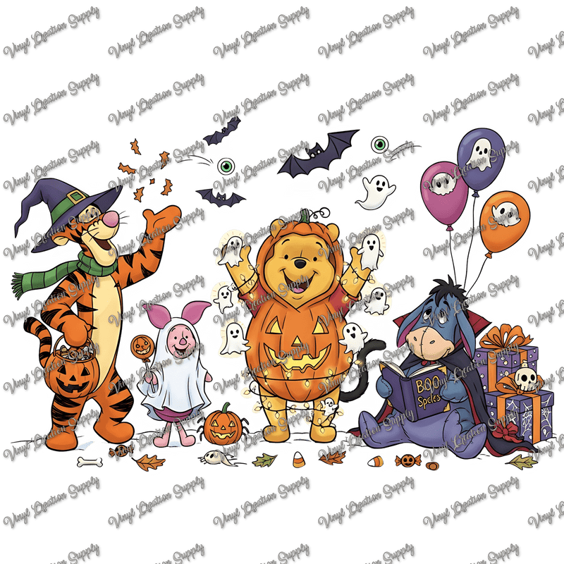 Pooh Halloween - Vinyl Creation Supply