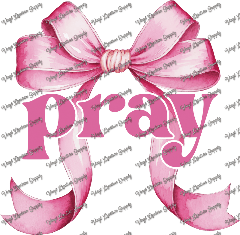 Pray Pink - Vinyl Creation Supply