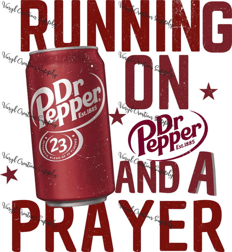 Prayer Dr. Pepper - Vinyl Creation Supply
