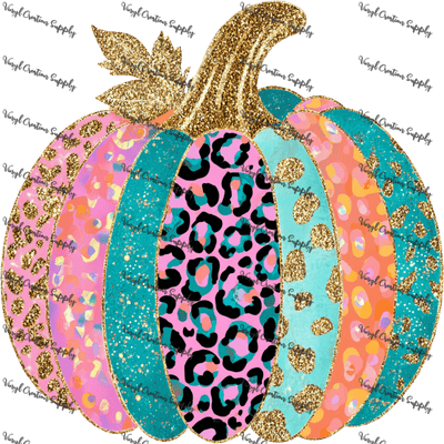 Preppy Glitter Pumpkin - Vinyl Creation Supply