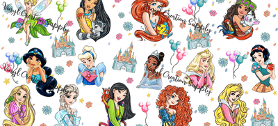 Princess Characters - Vinyl Creation Supply