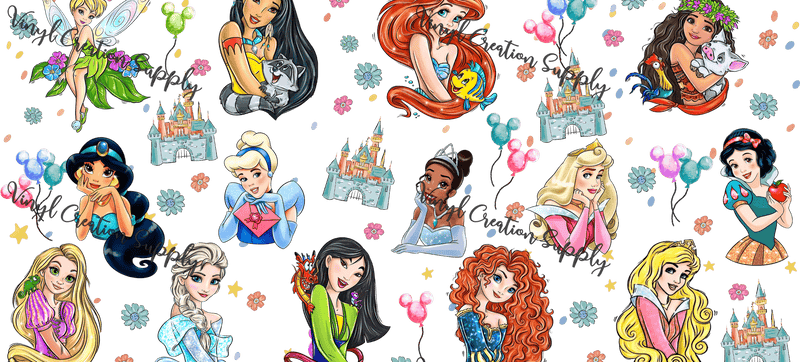Princess Characters - Vinyl Creation Supply