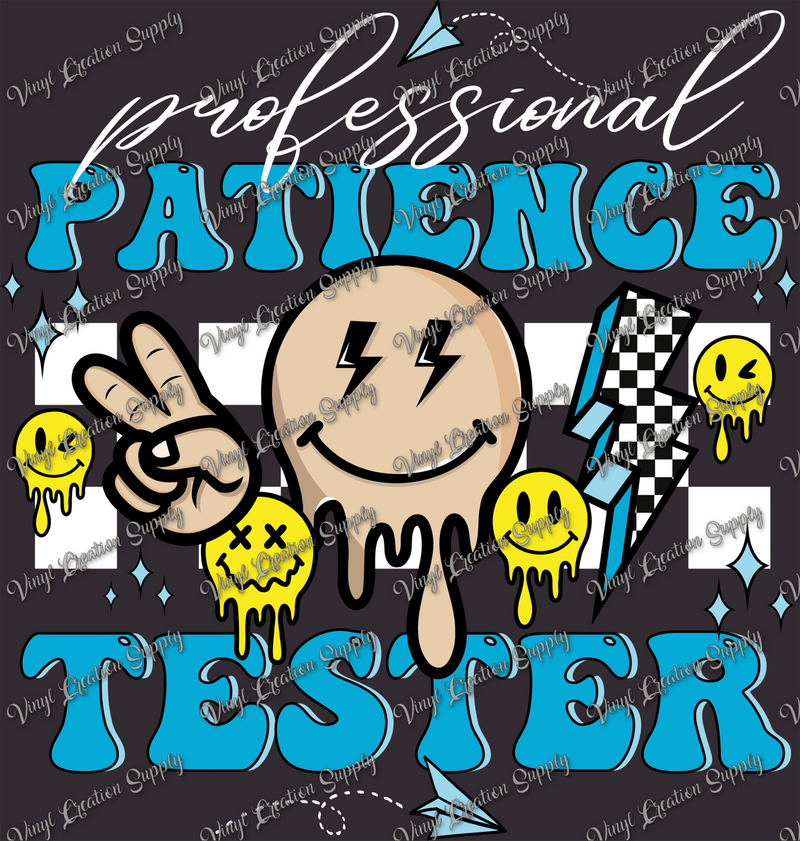 Professional Patience Tester Smiley White