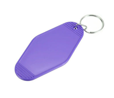 Blank Vintage Hotel Keychains - Vinyl Creation Supply