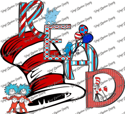 READ Dr. Seuss - Vinyl Creation Supply