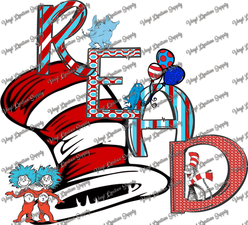 READ Dr. Seuss - Vinyl Creation Supply