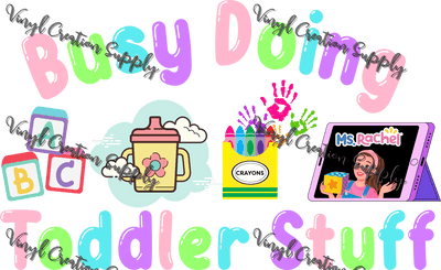 Rachel Toddler Stuff - Vinyl Creation Supply