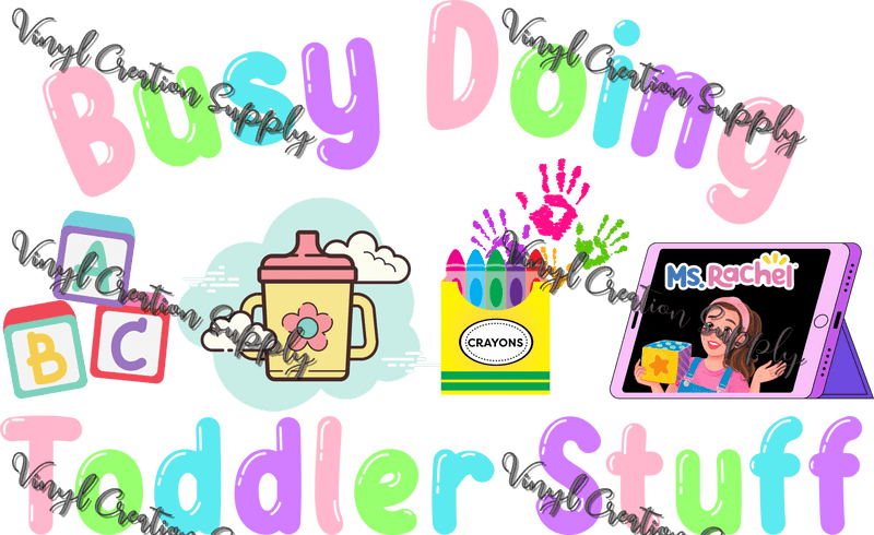 Rachel Toddler Stuff - Vinyl Creation Supply