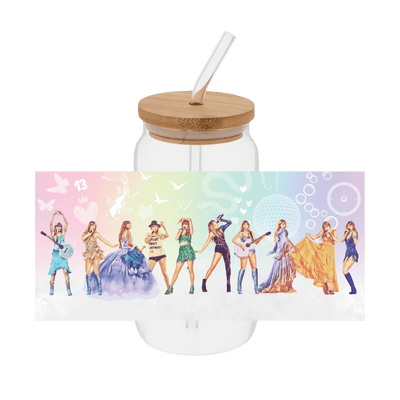 Rainbow Eras Wrap – Printed Libby Wrap (9.5" x 4.3" UV DTF) - Vinyl Creation Supply
