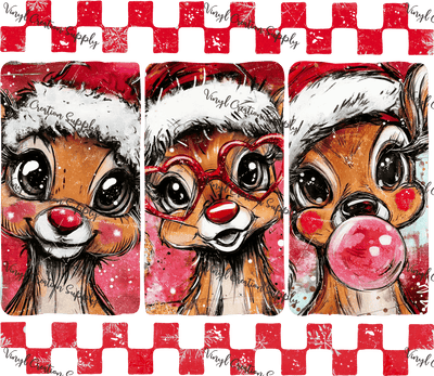 Reindeer Collage - Vinyl Creation Supply