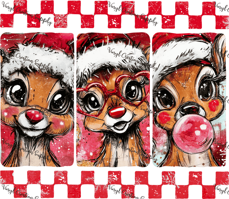 Reindeer Collage - Vinyl Creation Supply