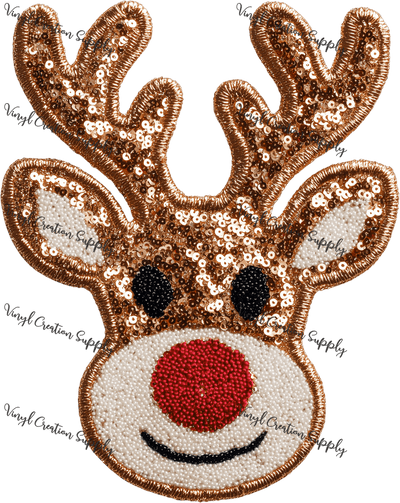 Reindeer Sequins - Vinyl Creation Supply