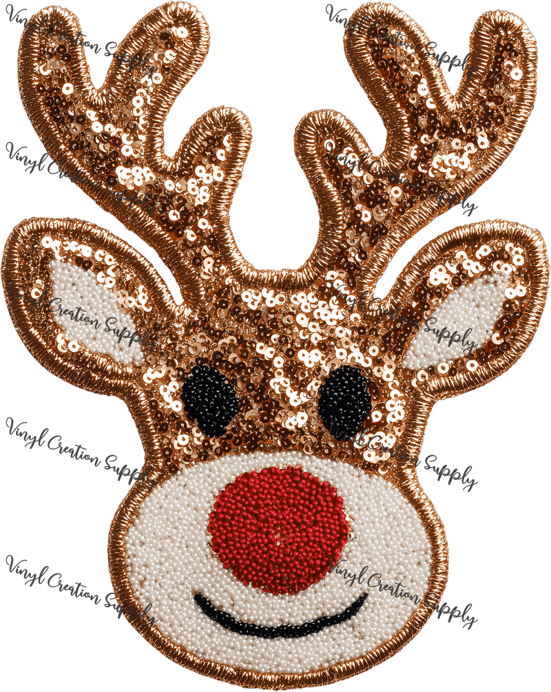 Reindeer Sequins - Vinyl Creation Supply