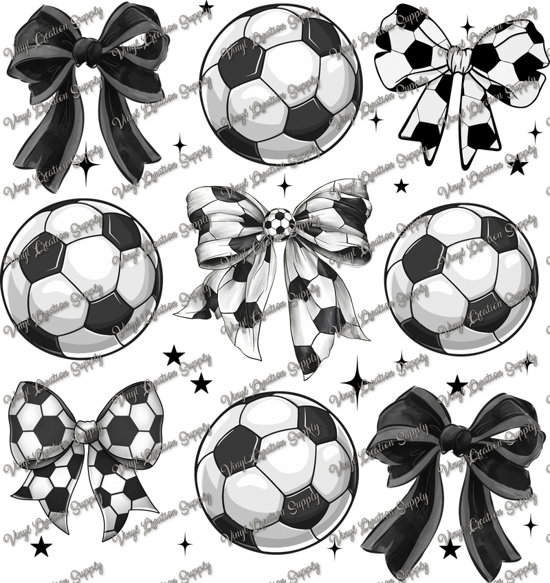 Retro Soccer Collage