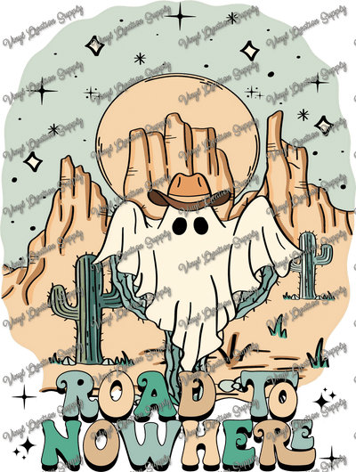 Road To Nowhere Cowboy Ghost - Vinyl Creation Supply