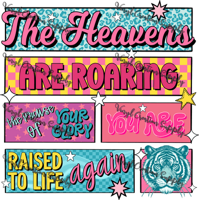 Roaring Heavens - Vinyl Creation Supply
