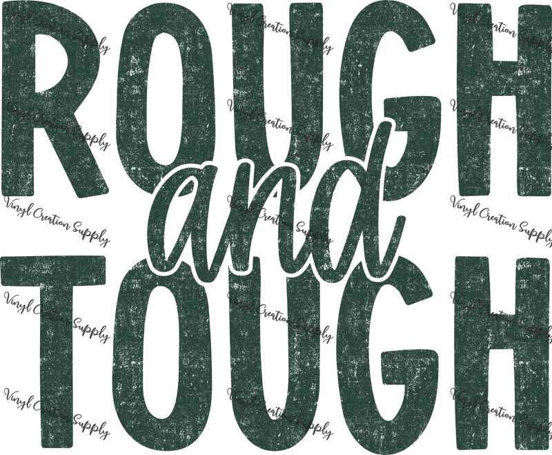 Rough And Tough Green - Vinyl Creation Supply