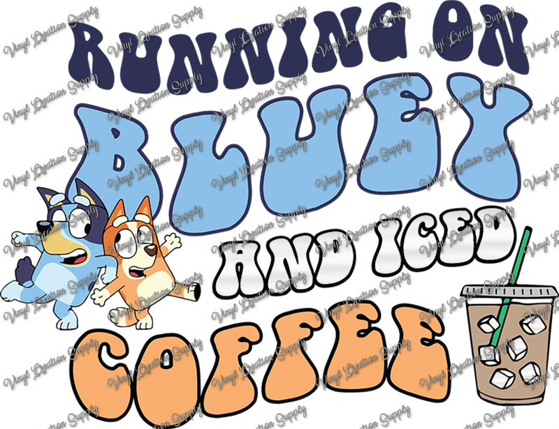 Running On Bluey and Iced Coffee